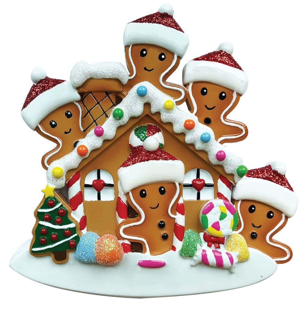 OR1872-5 Gingerbread Family