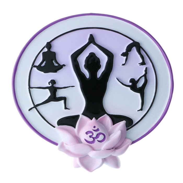 OR2290 - Yoga Poses Personalized Christmas Ornament