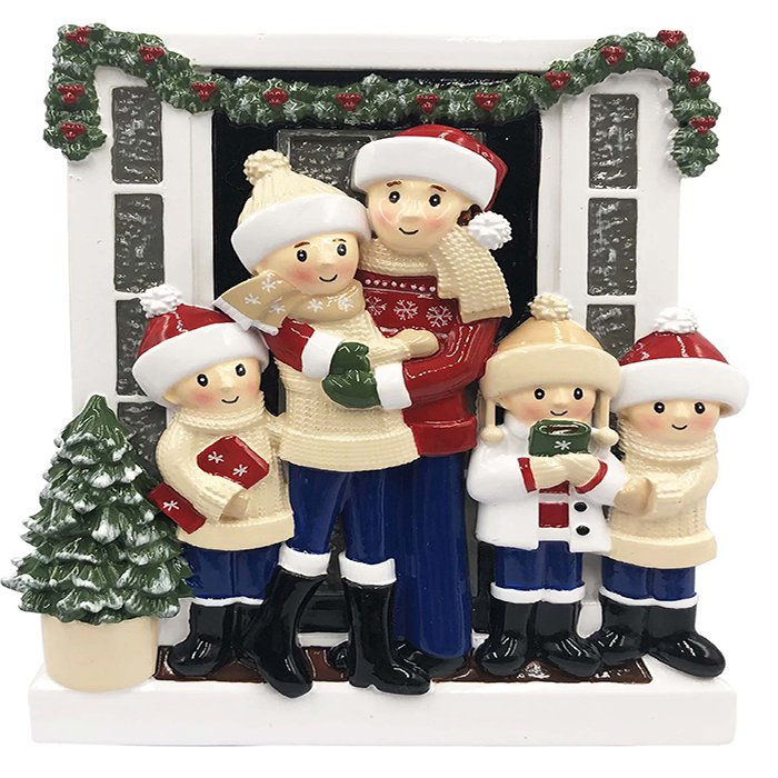OR2026-5 - Farm House Family Personalized Christmas Ornament