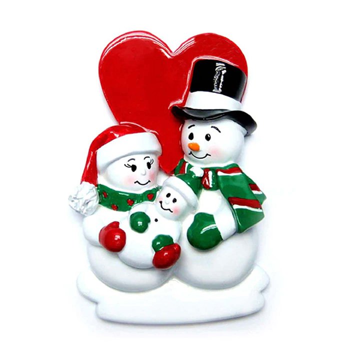 OR1097 - Proud New Parents Personalized Christmas Ornament