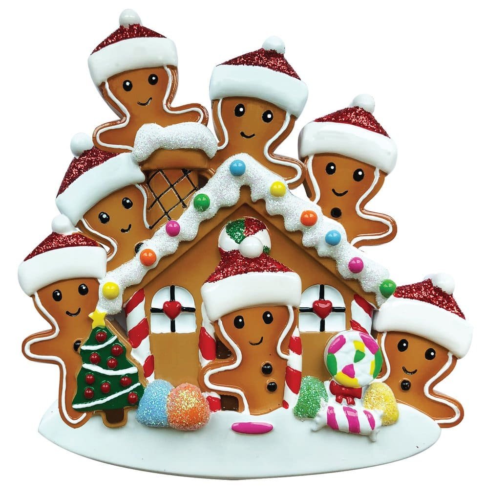 OR1872-7 Gingerbread Family