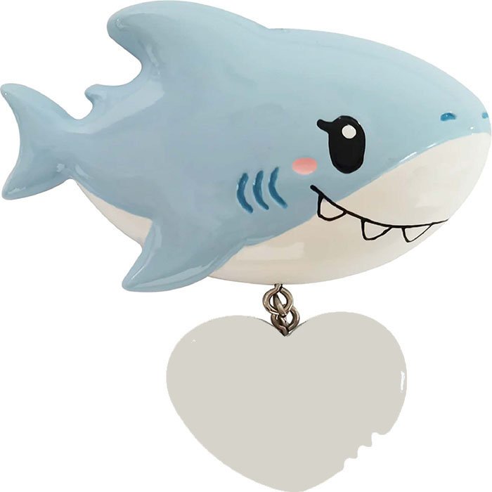 OR2399-B - Baby Shark Boy Personalized Christmas Ornament
