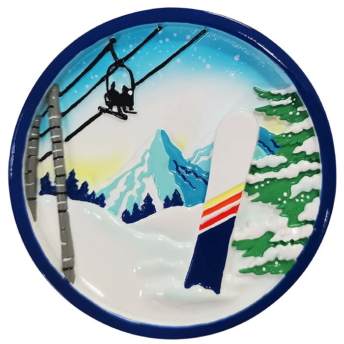 OR2275 - Snowboarder Personalized Christmas Ornament
