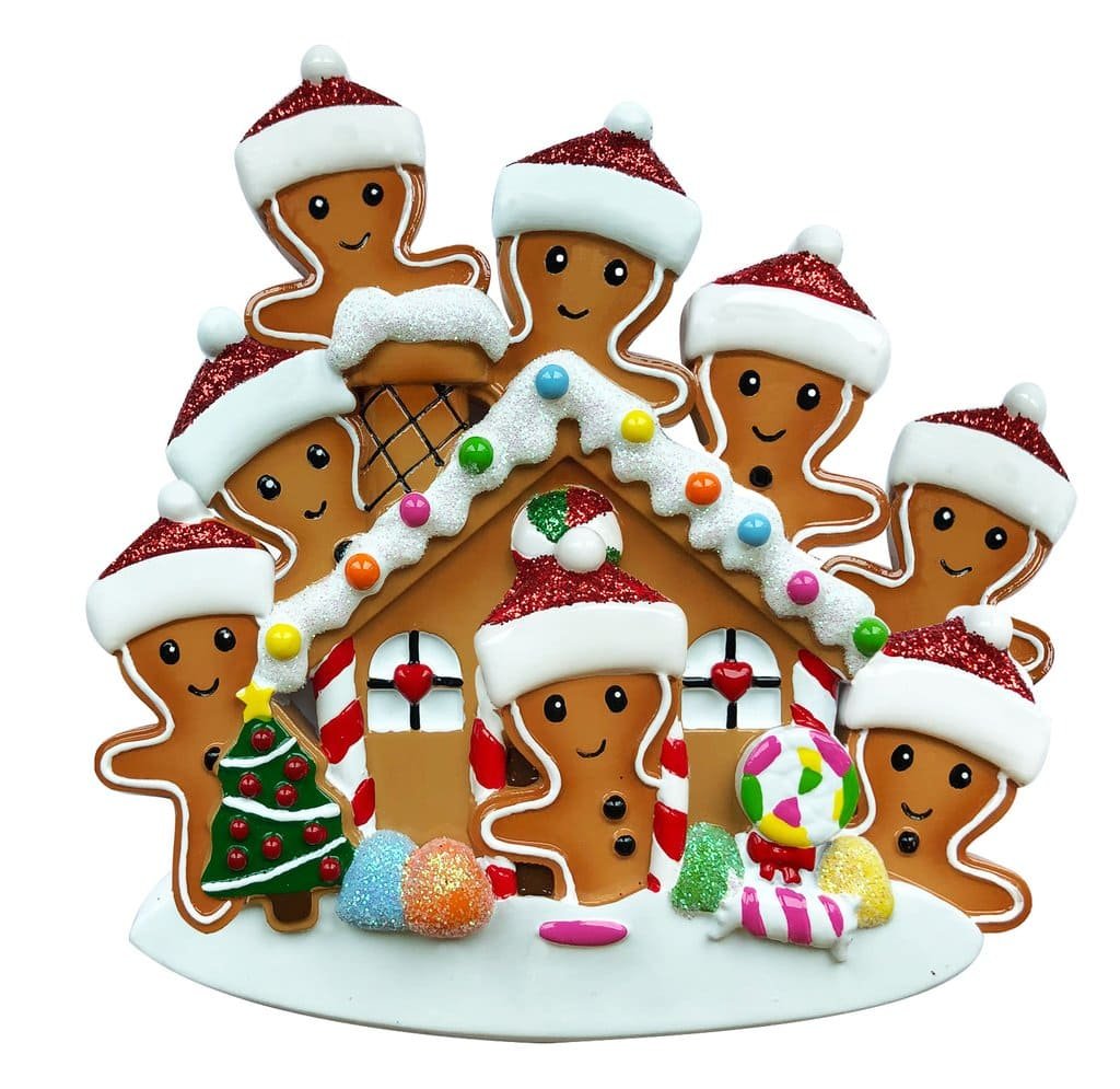 OR1872-8 Gingerbread Family