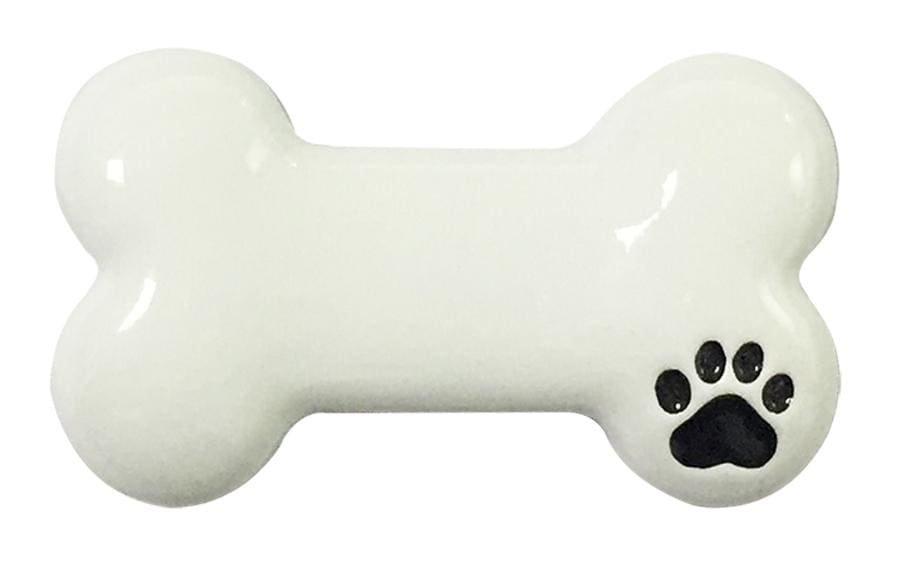 OR2015 - Stick-On - New Dog Bone with Paw Print