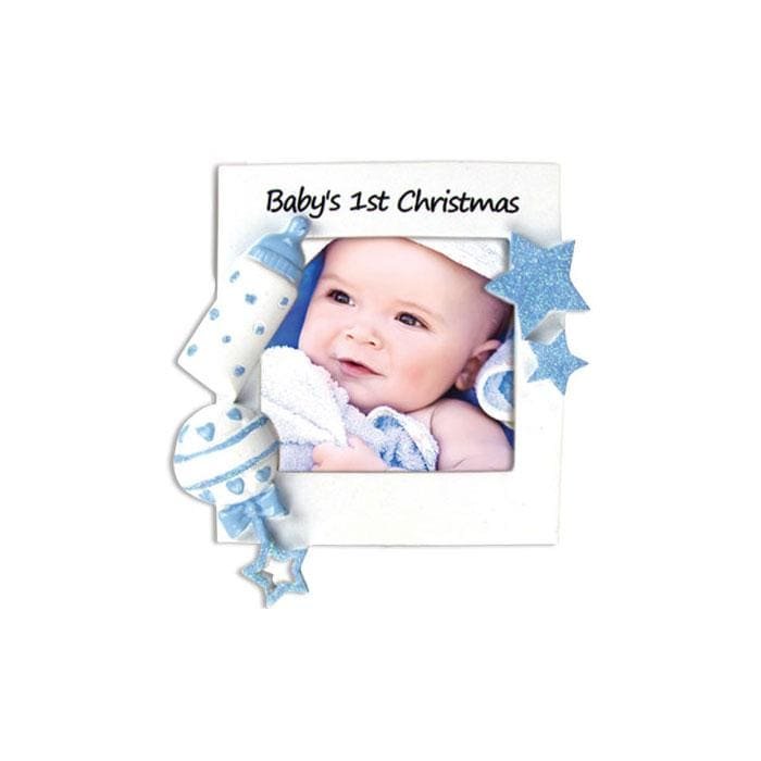 PF600-B-Christmas Baby Frame (Blue)